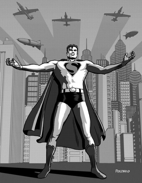 . Classic Superman, Dc Trinity, Fictional Heroes, Superman And Lois Lane, Superman Artwork, Modern Myth, Justice Society, Action Comics 1, Superman Family