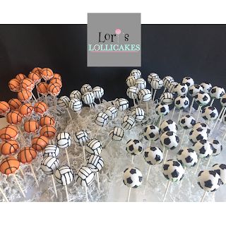 Volleyball Cake Pops, Soccer Ball Cake Pops, Basketball Cake Pops, Volleyball Cake, Soccer Ball Cake, Themed Cake Pops, Sports Themed Cakes, Sports Party Favors, Sports Banquet