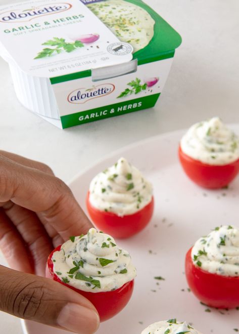 Alouette Cheese Recipe, Alouette Cheese, Spreadable Cheese, Herb Cheese, Party Platters, Easy Casserole Recipes, Garlic Herb, Easy Casserole, Popular Products