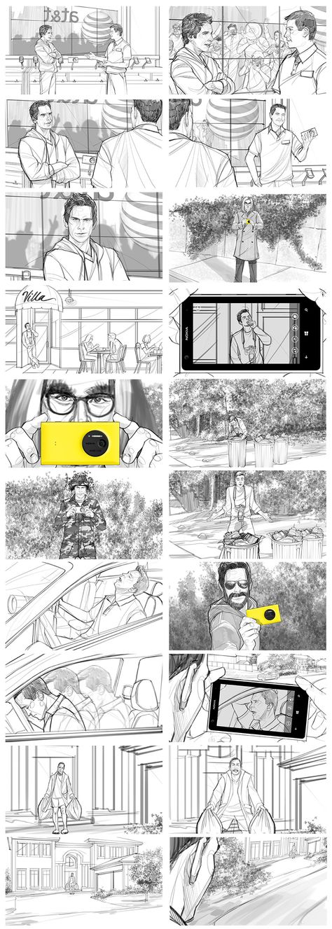 Storyboards Inc. Filmmaking Ideas, Storyboard Examples, Storyboard Ideas, Storyboard Illustration, Monochromatic Art, Comic Tutorial, Storyboard Artist, Comic Page, Visual Development