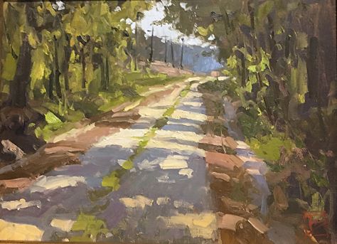 Dirt Road Painting, Road Painting, Dirt Road, Art Instructions, Art Forms, Landscape Art, Art Tutorials, Phone Wallpaper, Acrylic Painting