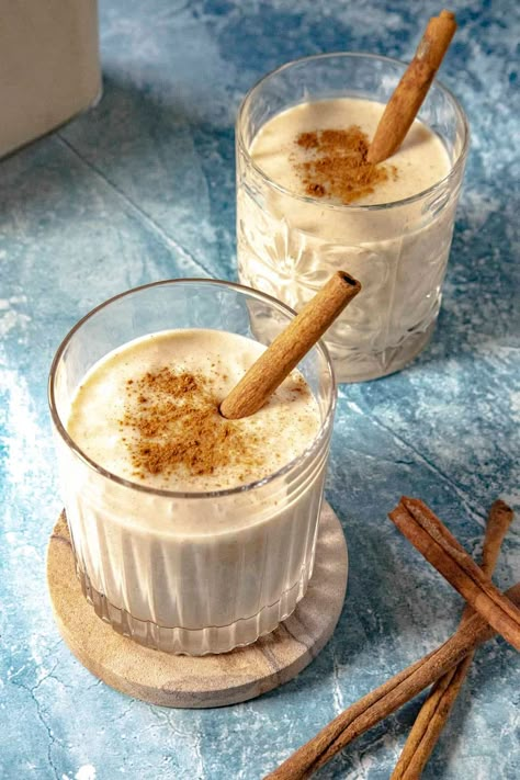 Coquito Recipe - Chili Pepper Madness Easy Coquito Recipe Puerto Rican, Coquito Recipe Puerto Rican Authentic, Coquito Recipe No Eggs, Easy Coquito Recipe, How To Make Coquito, Popular Drink Recipes, Evaporated Milk Recipes, Coquito Recipe, Puerto Rican Cuisine