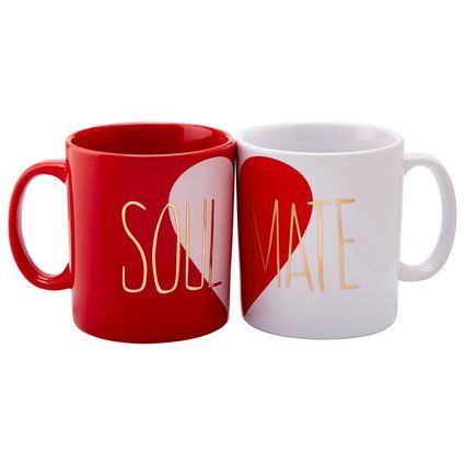 Cute Valentine's Day Gifts For That Special Someone | The Huffington Post Canada Style Canadian Gifts, Cute Valentines Day Gifts, Valentines Mugs, Couple Mugs, Gifts Fo, Novelty Mugs, Soul Mate, Valentines Day Gifts For Him, Valentines Day Gifts For Her