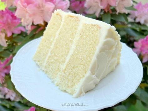 Cake No Butter, Chocolate Velvet Cake, My Cake School, Baked Items, Cakes Decorated, Velvet Cake Recipes, Cream Cheese Pound Cake, Torte Cupcake, Vanilla Cake Recipe