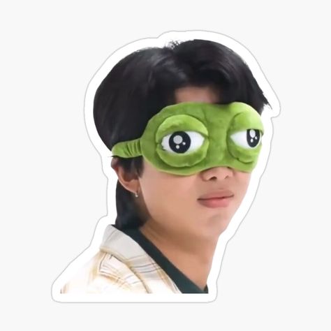 Get my art printed on awesome products. Support me at Redbubble #RBandME: https://www.redbubble.com/i/sticker/Kim-namjoon-stickers-by-coldeyes/120489521.EJUG5?asc=u Mood Stickers Printable, Bts Stickers Printable, Kpop Stickers Printable, Bts Run Episode, Namjoon Funny, Mood Sticker, Sticker Bts, Sticker Kpop, Stickers Bts