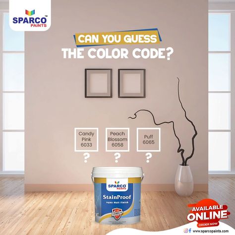 Guess the colour with Sparco paints to see the change! shop at:https://sparcopaints.com/ #quiztime📍 #superglossenamel #stainproof #rangoosykhushiya #bestqualitypaint #colorsoflife #shades #shadesofnature🌄 #liveyourstyle✌️ #stainremover #paint #interiordesigner #paintingcontractor #housepainters #homepainting #renovation #paintingcompany #WoodCoating #Sparcopaints #paintlife #paintersstudio Painters Studio, Luxury Paints, Design Hacks, Painting Contractors, Door Design Modern, Paint Companies, Design Hack, Paint Brands, Creative Stuff