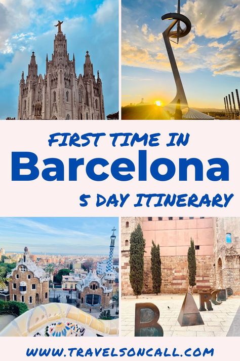 how to spend 5 days in barcelona, all the things to do in barcelona, first time in barcelona Barcelona Guide, Barcelona Itinerary, Things To Do In Barcelona, To Do In Barcelona, Barcelona Spain Travel, Vacation Wishes, Spain Vacation, Barcelona Travel, Spain Travel