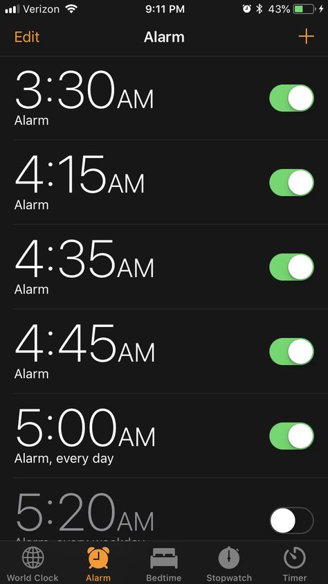 My alarms look like this so she can have nicer things than me 4:00 Am Alarm Clock Aesthetic, Alarms Aesthetic, Alarm Aesthetic, Alarm Clock Aesthetic, Medical Student Motivation, Effective Study Tips, Vision Board Photos, Pretty Journals, Alarm Clocks