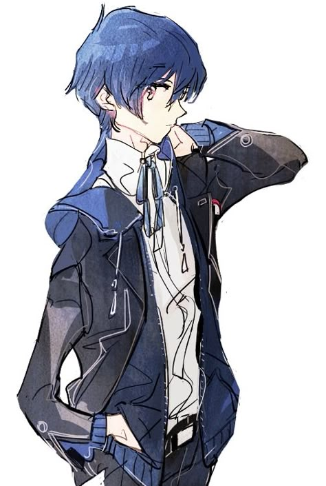 Persona 3 Fanart, Persona 3 Protagonist, Persona 3 Art, Persona 3 Makoto, Makoto Yuki Persona 3, Minato Arisato, Persona Crossover, Makoto Yuki, Persona 3 Reload