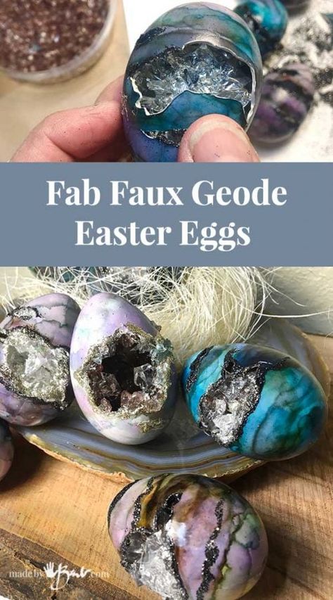 Borax Crystals, Growing Crystals, Formy Silikonowe, Geode Art, Concrete Crafts, Egg Crafts, Cement Crafts, Dragon Egg, Egg Art