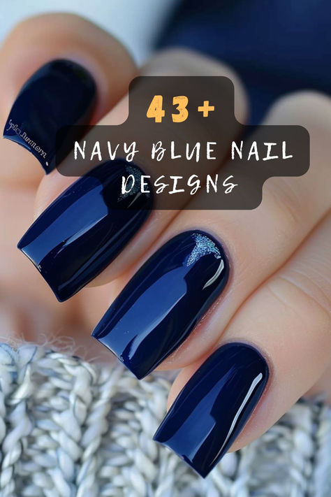 Ready for a chic manicure? Discover 43 stunning navy blue nail designs that add elegance and depth to your style. From sleek matte finishes to dazzling glitter accents, these ideas are perfect for any occasion. Click to explore all the navy blue designs and elevate your nail game. #NavyBlueNails #NailArt #ChicManicure #BeautyInspo #ElegantStyle #NailTrends #FashionNails