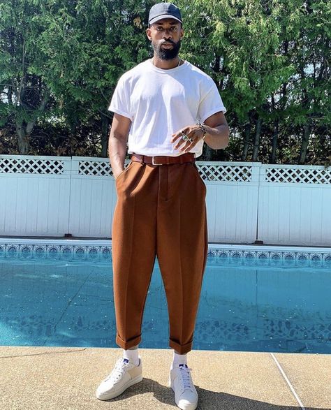 Dressy Casual For Men, Casual 90s Outfits Men, Rooftop Vibes, Masc Outfit, Buisness Casual, Masc Outfits, Black Men Street Fashion, Men Street Fashion, Street Style Outfits Men