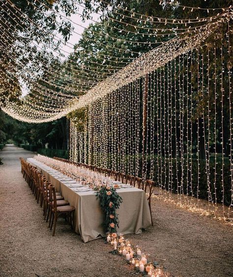 Outdoor Dinner, Wedding Venue Decorations, Wedding Set Up, Space Wedding, Salou, Marriage Ceremony, Dream Backyard, Wedding Cake Designs, Wedding Night