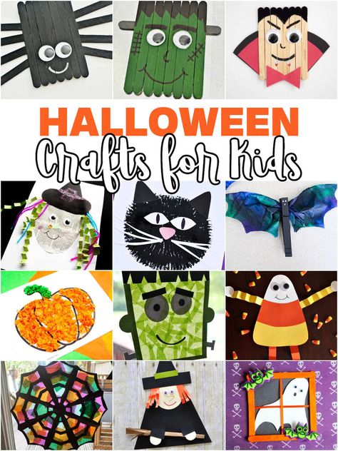 Get ready for spooktacular fun with these Halloween Crafts for Kids! From quick creepy crawly creations to boo-tiful DIY decorations. Halloween Crafts For Kids To Make, Spooky Crafts, Mummy Crafts, Spooky Halloween Crafts, Ghost Crafts, Spider Crafts, Halloween Crafts For Toddlers, Halloween Printables Free, Fun Halloween Crafts