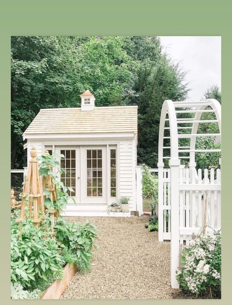 Cottage Garden Sheds, Window Detail, Backyard Sheds, Backyard Inspiration, Backyard Inspo, Seasonal Garden, Garden Structures, Veggie Garden, Farm Gardens