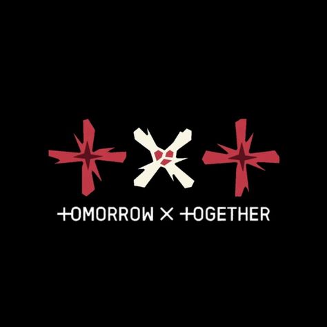 Tomorrow by Together Black Logo Minisode 2: Thursday Child Txt Logo Black, Txt Logo Png, Txt Logo Aesthetic, Txt Logo, Bad Album, 1 Logo, Tomorrow X Together, Kpop Posters, Cup Gifts