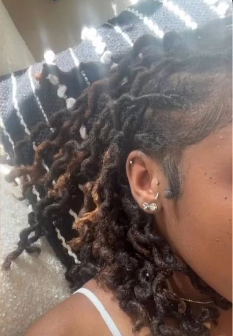 Loc Cornrows With Added Hair, Crinkly Locs, Loc High Ponytail, Marley Locs, Black Locs, Dreadlocks Hair Care, Short Locs, Loc Hairstyles