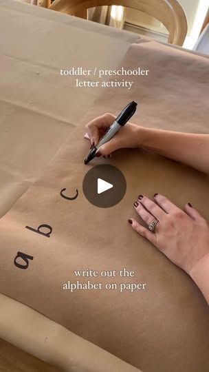 1.7M views · 7.2K reactions | Fun and interactive activity to help your littles recognize their letters! 📚

🎥: @baileyjrankin | Motherly Three Letter Words Activities, Toddler Art Ideas, Match The Letters, Grandson Quotes, Playgroup Ideas, Activity Kindergarten, Diy Kid Activities, Grandma Ideas, Kindergarten Activity