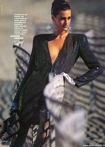 90's Supermodels, 1990s Supermodels, Gilles Bensimon, Runway Moments, Vintage Editorials, Elle Spain, Yasmin Le Bon, Models 90s, Original Supermodels