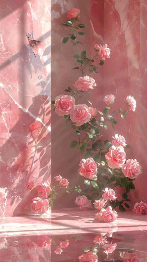 Rose Photo Aesthetic, Aesthetic Rose Wallpaper, Princess Aesthetic Wallpaper, Rose Aesthetic Wallpaper, Christian Dior Aesthetic, Wallpaper Iphone Minimalist, Summer Phone Wallpapers, Wallpapers Floral, Aesthetic Wallpaper Dark