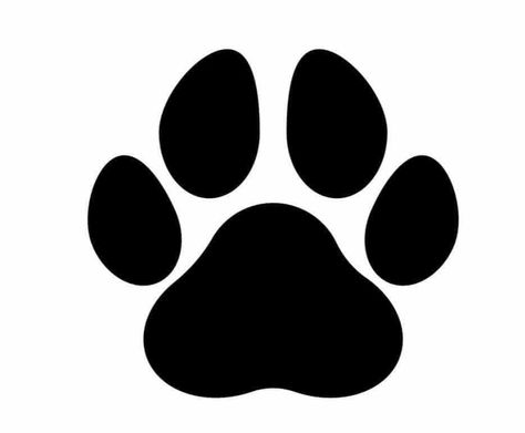 Paw Print Stencil, Custom Stencils, Dog Paw Print, Tole Painting, Dog Paw, Stencil Designs, Stencil Painting, Dog Paws, Silhouette Design