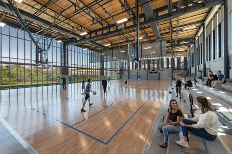 Singing Hills Recreation and Senior Center | Athletic Business Sports Facility Architecture, High School Design, Rail Station, Multipurpose Hall, Indoor Basketball Court, Dallas Skyline, Senior Center, Indoor Basketball, University Of North Texas