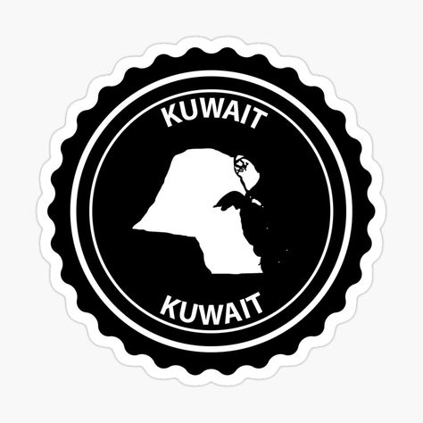 Kuwait Stickers, Kuwait Map, City Stickers, Funny Laptop Stickers, Map Pattern, Kuwait City, Tupac Shakur, Travel Stickers, Tupac