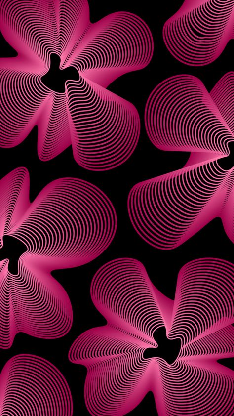 black and pink iphone wallpaper with lines as wavy shapes Iphone Wallpaper Pink And Black, Pink Punk Wallpapers, Y2k Black And Pink Wallpaper, Wallpaper Iphone Hot Pink, Pink Wallpaper Black, Black And Pink Phone Wallpaper, Black And Pink Iphone Wallpaper, Wallpaper Hot Pink, Black And Pink Wallpaper Backgrounds