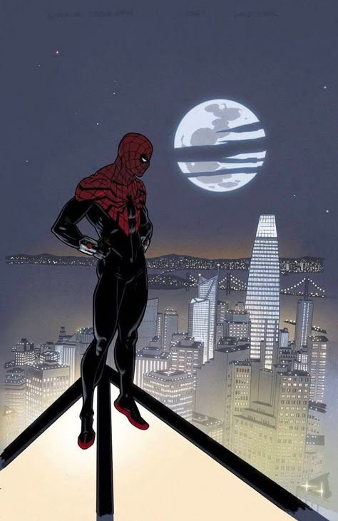 Superior Spider Man, Spider Man Wallpaper, Spiderman, Building