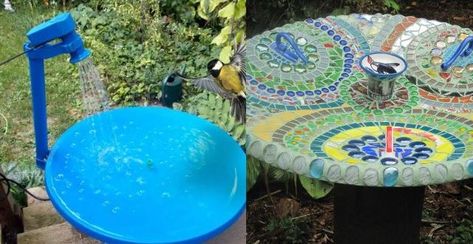 Reuse Old Satellite Dish, Satellite Dish Bird Bath, Upcycled Satellite Dish, Diy Satellite Dish Ideas, Repurposed Satellite Dish, Recycle Satellite Dish, Uses For Old Satellite Dishes, Repurpose Satellite Dish Ideas, Repurpose Satellite Dish