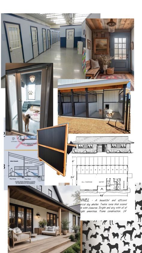 Commercial Dog Kennel Ideas, Kennel Business, Dog Boarding Kennels, Kennel Ideas, Wooden Barn, Dog Boarding, Metal Buildings, Dog Kennel, Vision Board