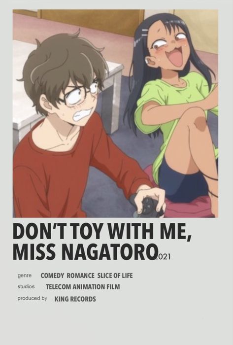 Don't Toy With Me Miss Nagatoro, Dont Toy Me Miss Nagatoro, Don't Toy With Me, Miss Nagatoro, Minimalist Anime, Anime Sites, Best Romance Anime, Japanese Animated Movies, Anime Suggestions