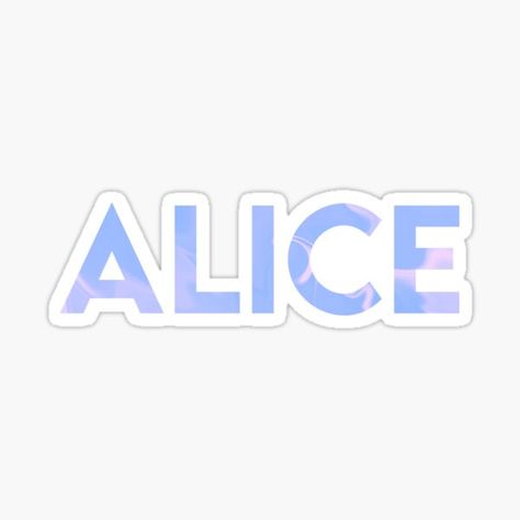 Purple Watercolor Alice Name • Millions of unique designs by independent artists. Find your thing. Alice Name, Grace Name, Name Sticker, Purple Watercolor, Name Stickers, Name Tags, Unique Designs, Finding Yourself, Projects To Try