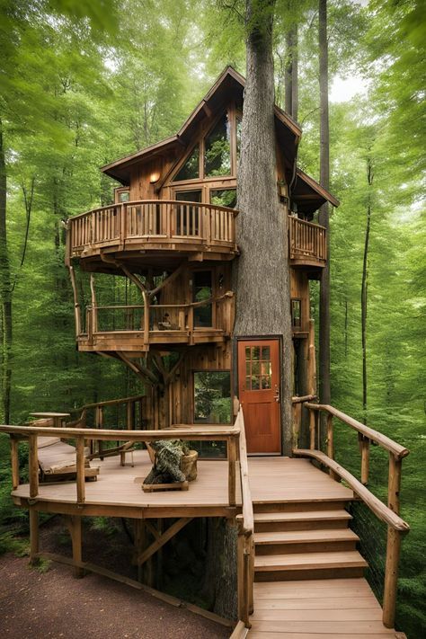 Tree House Designs Simple, Angela Hao, Treehouse Aesthetic, Wash Bed Sheets, Adult Tree House, Nordic Cabin, Treehouse Living, Beautiful Tree Houses, Nature Retreat