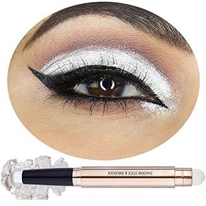 Shimmer Highlighter, Natural Eyeliner, White Eyeshadow, Eyeshadow Pencil, Bright Makeup, Waterproof Eyeshadow, Eyeshadow Stick, Quick Makeup, White Liners