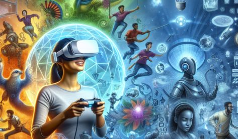 "Revolutionize Gaming: Explore VR, AR & MR Insights" Virtual Reality Game, Ar Game, Virtual Reality Games, Mixed Reality, Interactive Lessons, Adventure Games, Digital Elements, Rhythm Games, Tech Trends