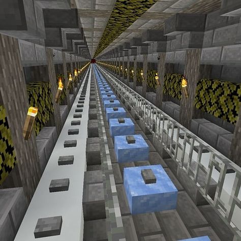 bestbuilds4you on Instagram: “Nether ice tunnel design Great way of covering distance in the Nether. Made by: u/Primewren (reddit) 🎥|Follow us for more amazing…” Nether Tunnel, Ice Tunnel, Minecraft Landscape, Tunnel Design, Minecraft Inspiration, Minecraft Games, Minecraft Buildings, Minecraft Building, Minecraft Ideas