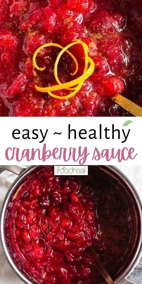 Healthy Cranberry Sauce with 3 simple ingredients and refined sugar is not one of them. Easy and tasty cranberry sauce from scratch. Perfect addition to your Holiday turkey with gravy and mashed potatoes. Healthy Cranberry Sauce, Keto Cranberry Sauce, Turkey With Gravy, Easy Thanksgiving Dish, Sugar Free Cranberry Sauce, Keto Cranberry, Fresh Cranberry Sauce, Best Cranberry Sauce, Easy Cranberry Sauce