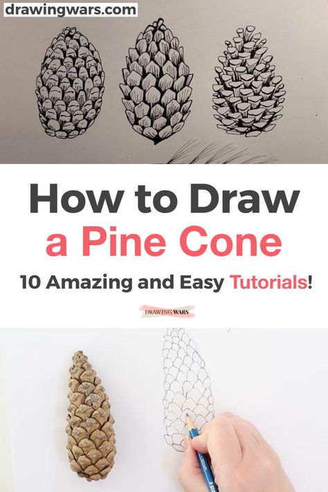 How to Paint a Pine Cone Step by Step Simple way. Learn How to Paint a Pine Cone Easy with the Best 10 Online Video Tutorials with Acrylic, Digital and many more techniques! How to Paint a Pine Cone for Kids, How to Paint a Pine Cone Step by Step, How to Paint a Pine Cones Realistic and more! Pinecone Drawing, Pinecone Watercolor. Painting Tutorial for Beginners! How To Draw A Pine Cone Step By Step, Simple Pinecone Drawing, How To Draw A Pinecone Step By Step, How To Draw Pinecones, How To Draw Pine Cones, Pine Cone Drawing Step By Step, Pinecone Drawing Simple, How To Draw A Pinecone, Draw Pinecone