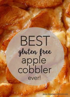 Healthy Apple Cobbler Recipe, Gf Apple Cobbler Gluten Free, Gf Apple Cobbler, Easy Gluten Free Apple Desserts, Gluten Free Apple Recipes Easy, Gluten Free Apple Desserts Easy, Apple Cobbler Gluten Free, Gluten Free Apple Desserts, Gluten Free Apple Cobbler