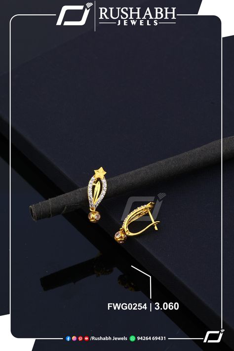 3 Grams Gold Earrings, Gold Bali, Diamonds Earrings, Silver Jewellery Online, Jewelry Simple, Gold Jewelry Simple, Jewelry Fashion Trends, Trending Fashion, Gold Jewellery Design