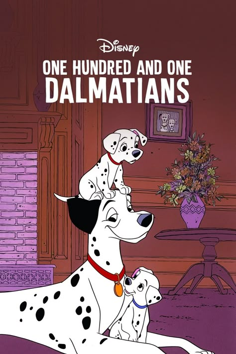 One Hundred And One Dalmatians, Vintage Disney Posters, Dalmatian Puppies, Good Animated Movies, The Minions, Disney Animated Movies, Disney Posters, Childhood Movies, Walt Disney Animation