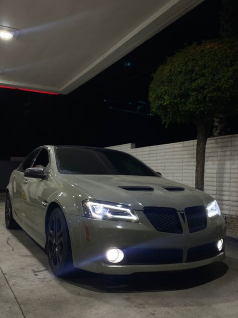 #g8gt #lsx #ls3 #ls2 #pontiac #khakigreen #carwrap G8 Pontiac, Pontiac G8 Gt, Chrysler 300 Custom, Mod Cars, G8 Gt, Car Obsession, Best Luxury Sports Car, Chevy Ls, Pontiac G5