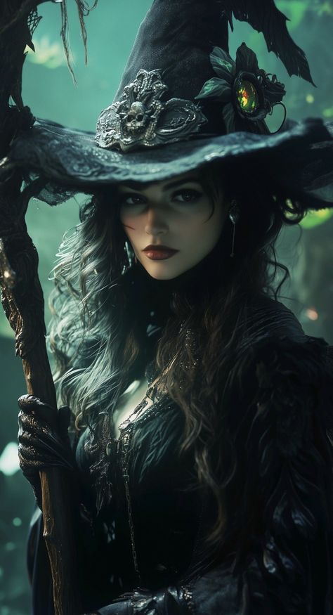 Medieval Witch, Most Creative Halloween Costumes, Halloween Costumes 2022, Witch Pictures, Aesthetic Walls, Fantasy Witch, Anime Witch, Dark Fantasy Artwork, Beautiful Witch