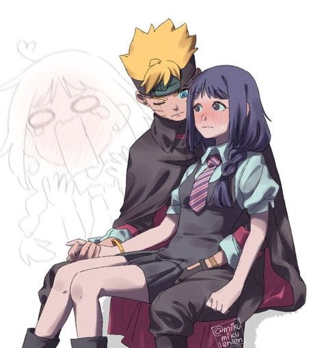 Boruto Sumire, Boruto Fanart, Couple Fanart, Menma Uzumaki, Naruto Team 7, Boruto And Sarada, Boruto Characters, Naruto Teams, Truth Or Dare