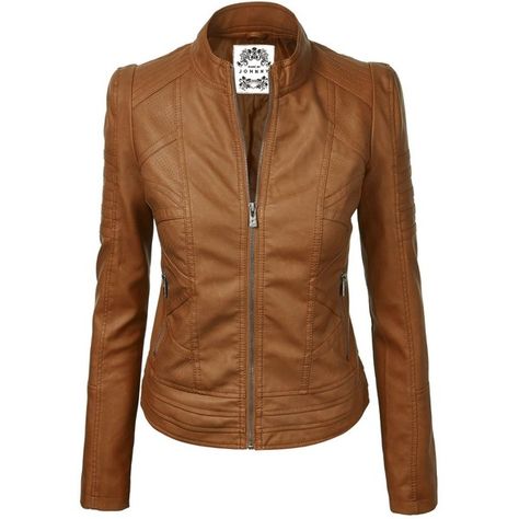 MBJ Womens Faux Leather Zip Up Moto Biker Jacket With Stitching Detail ($25) ❤ liked on Polyvore featuring outerwear, jackets, motorcycle jacket, faux leather moto jacket, biker jackets, vegan leather jacket and zip up jackets Military Jacket Women, Bike Jacket, Biker Coat, Moto Biker Jacket, Hooded Faux, Vegan Leather Jacket, Leather Motorcycle Jacket, Leather Jackets Women, Women's Coats