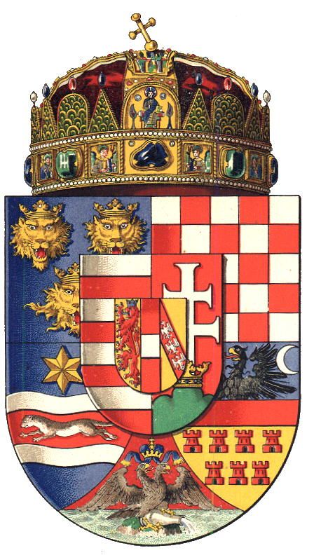 Category:Historical national coats of arms of Hungary - Wikimedia Commons Hungarian Tattoo, Kingdom Of Hungary, Hungary History, Dalmatia Croatia, Austria Hungary, Austrian Empire, Rare Stamps, Austro Hungarian, Coat Of Arm