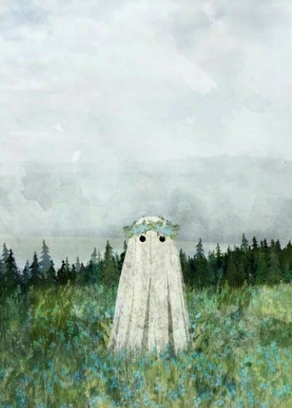 Katherine Blower, Ghost Drawing, Cute Home Screen Wallpaper, Halloween Wallpaper Cute, Forget Me Not Flowers, Cute Home Screens, Artist Alley, Halloween Wallpaper Iphone, Watercolor Sketchbook