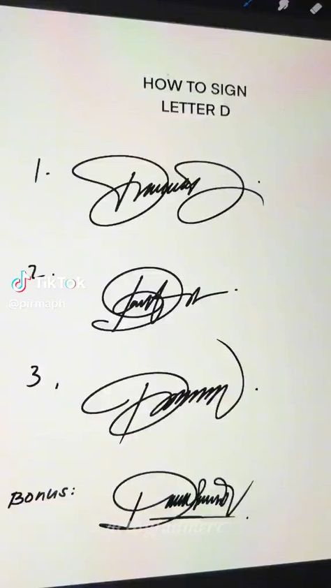 How to Draw Signature with Letter D | Signature idea Handwriting fonts logos #handwritingfontslogos handwriting fonts #handwritingfonts fonts #fonts font #font 10.349 Different Types Of Handwriting, Types Of Handwriting, D Signature, Fonts Handwriting Alphabet, Fonts Handwriting, Handwritten Quotes, Handwriting Alphabet, Signature Ideas, Best Free Fonts