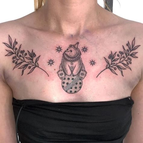 Circus Tattoo, Chest Tattoo, I Tattoo, Circus, Tatting, Tattoos